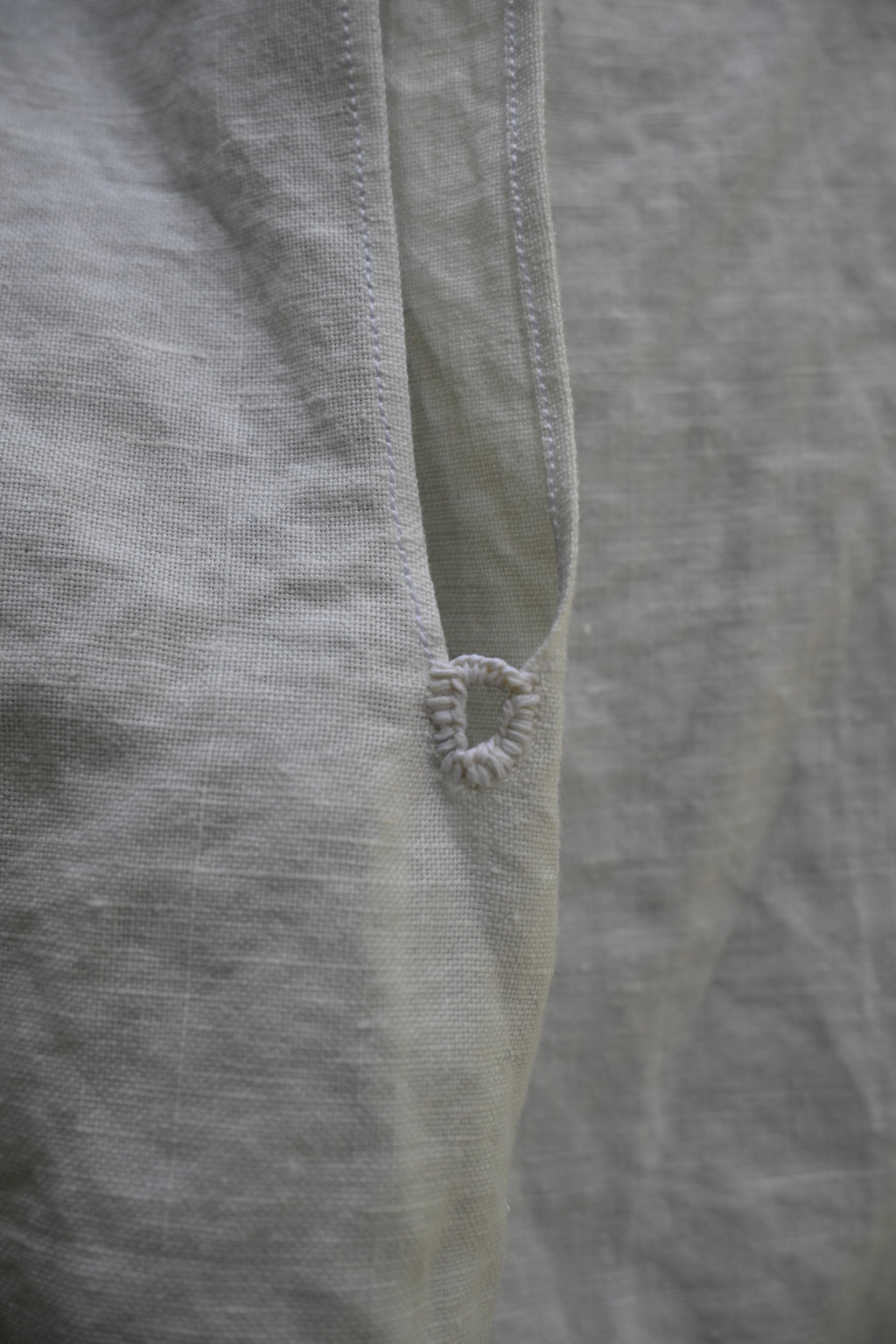 Machine Sewn Shirt with Hand Sewn Cuffs
