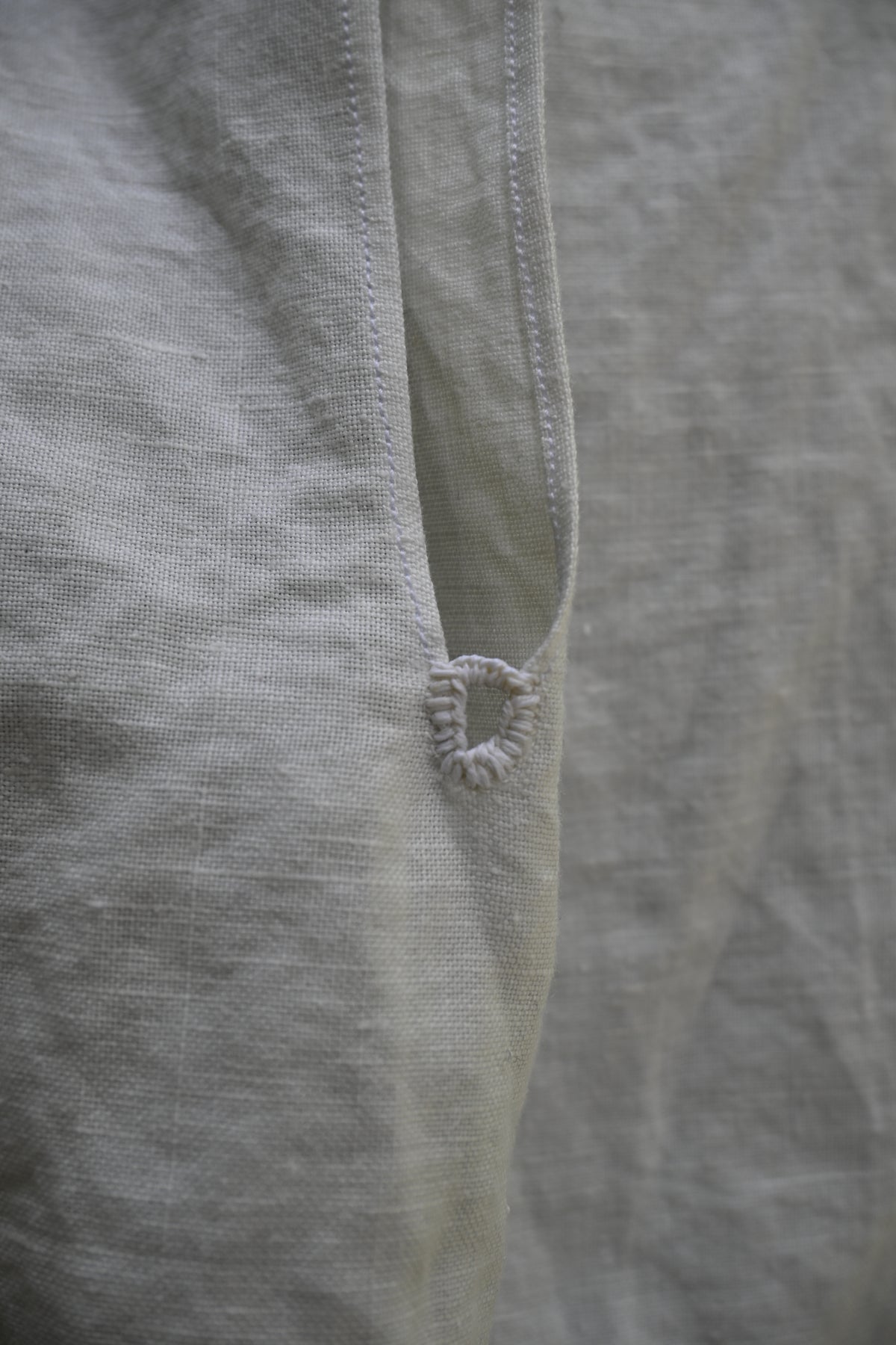 Machine Sewn Shirt with Hand Sewn Cuffs